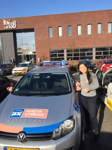 maggie yang, rijbewijs geslaagd utrecht